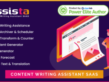 Assista v2.0 - Content Writing Assistant as SAAS