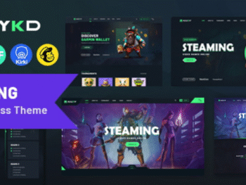 MYKD v1.1 - eSports and Gaming NFT WordPress Theme