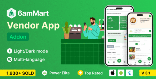 6amMart - Vendor App v3.1
