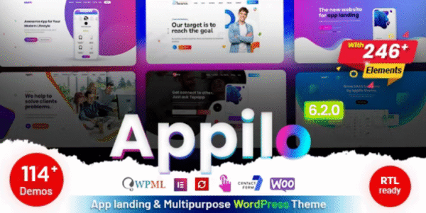 Appilo v7.0.0 - App Landing Page