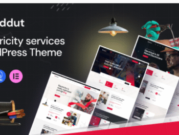 Biddut v1.0.4 - Electricity Services WordPress Theme