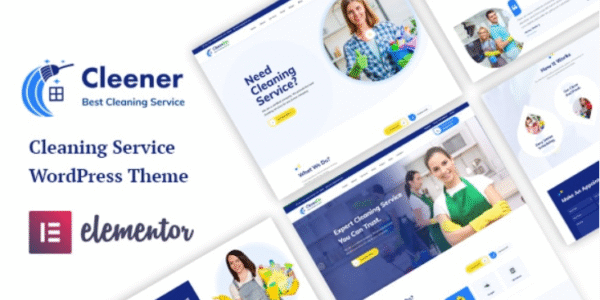 Cleener v1.0.6 - Cleaning Services WordPress Theme