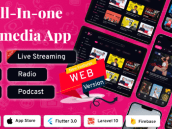 DTTube v1.3.0 - Video-Reels-Podcast-Live Streaming Flutter App