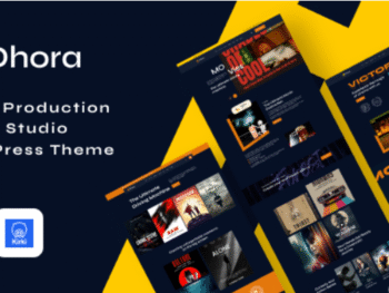 Dhora v1.0.5 – Movie Production & Film Studio WordPress Theme