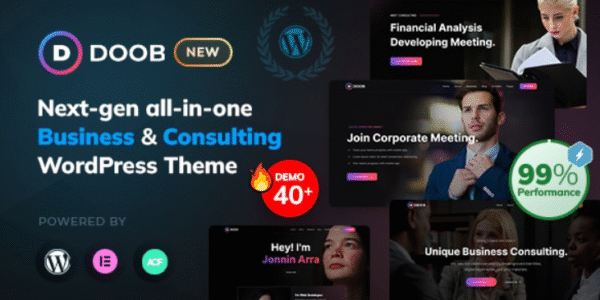Doob - Business & Consulting WordPress Theme