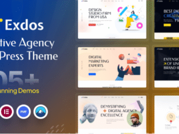 Exdos - Digital Agency WordPress Theme