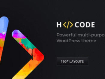 H-Code v3.4 - Responsive & Multipurpose WordPress Theme