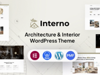 Interno v1.0.8 - Architecture And Interior WordPress Theme