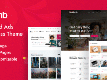 Listbnb v1.0.6 - Classified Ads WordPress Theme