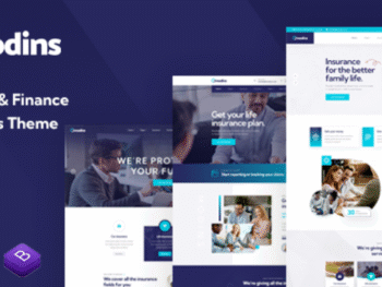 Modins v1.1.9 - Insurance & Finance WordPress Theme