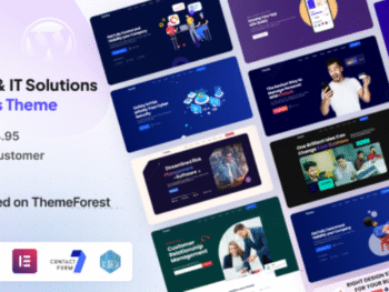 Quiety v6.2.0 – Software & IT Solutions WordPress Theme
