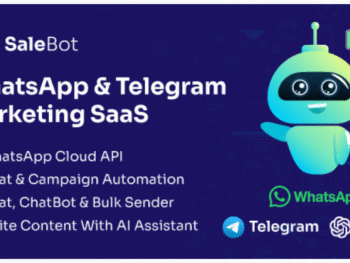 SaleBot - WhatsApp And Telegram Marketing SaaS - ChatBot & Bulk Sender