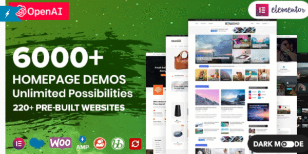 Soledad v8.6.6 - Multi-Concept Blog/Magazine WP Theme