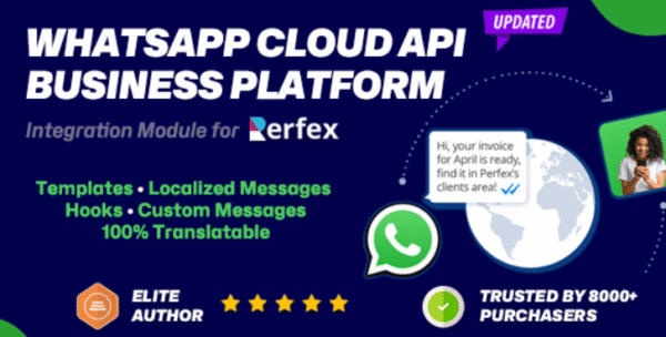 WhatsApp Cloud API Business Integration module for Perfex CRM v1.3.0