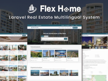 Flex Home - Laravel Real Estate Multilingual System
